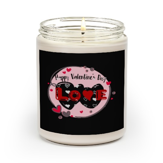 Wearing my heart on my sleeve for Valentine's Day Scented Candles