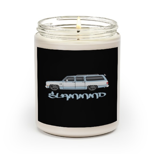 SLAMMMD Light Blue Scented Candles