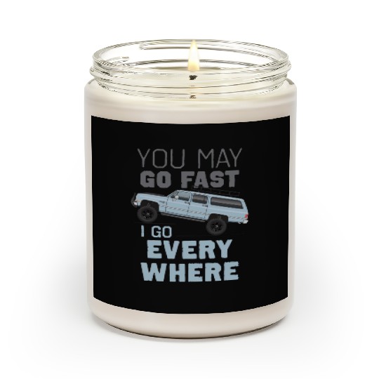 YOU MAY Light Blue Scented Candles