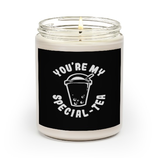 Funny Bubble Tea Special-Tea Scented Candles