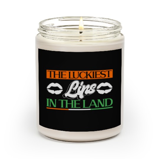 The Luckiest Lips In The Land - St Patricks Day Scented Candles
