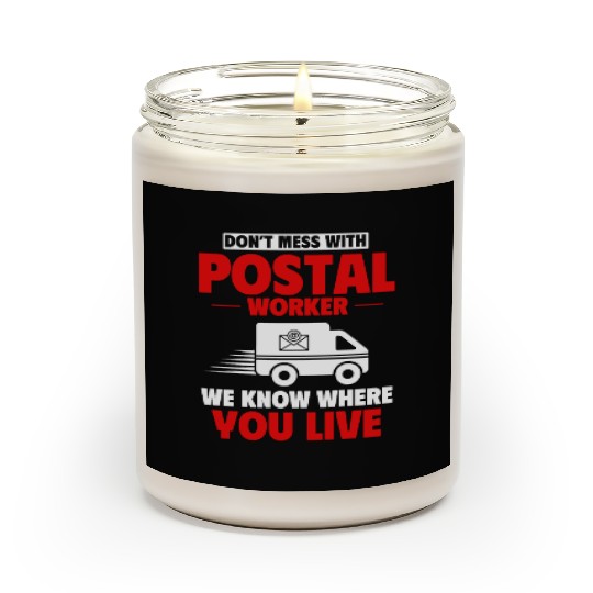 Postal Worker, Post Man Scented Candles