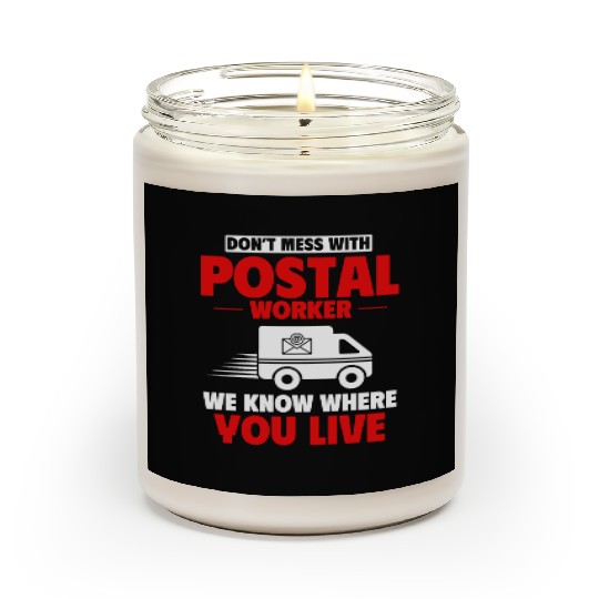 Postal Worker, Post Man Scented Candles