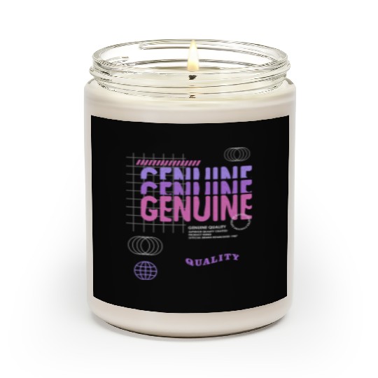 Genuine Streetwear Scented Candles