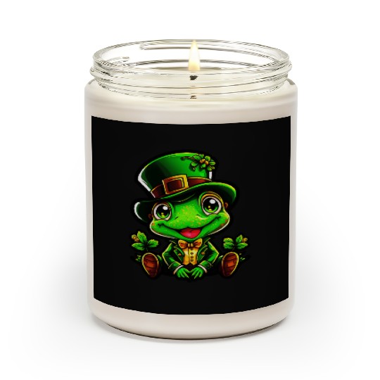 Frog Spells On St. Patrick's Day Scented Candles