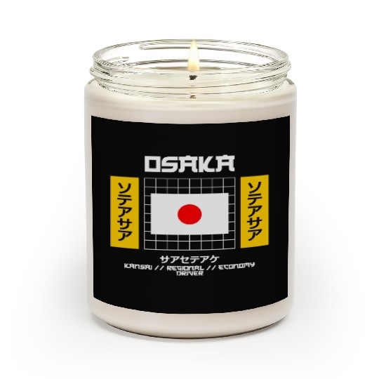 Osaka Kansai Regional Economy Driver Scented Candles