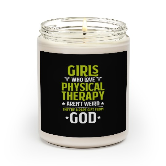 Physical Therapist Physical Therapy Physiotherapy Scented Candles
