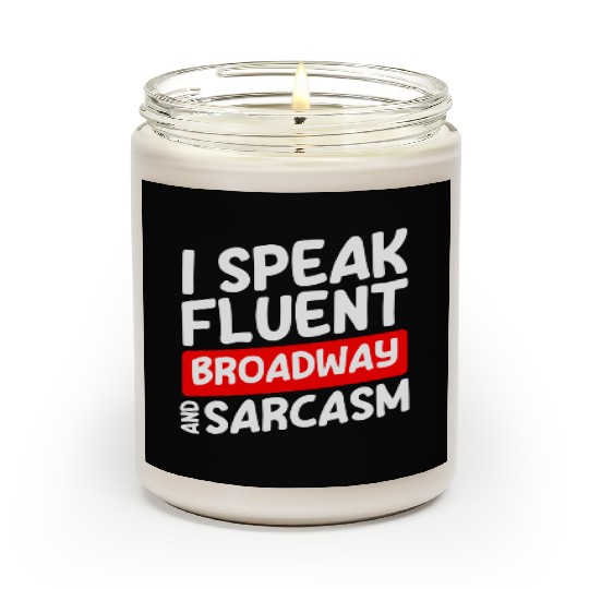 Actor Theater Fan Comedy Drama Club Scented Candles