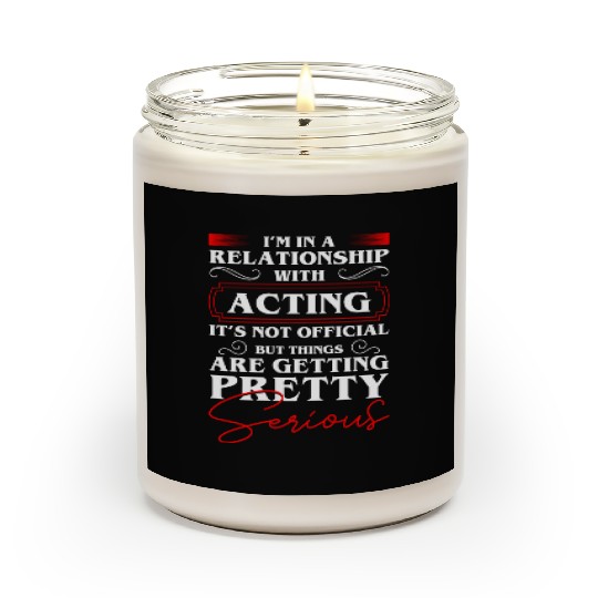 Actor Rehearsal Make-Up Drama Club Scented Candles