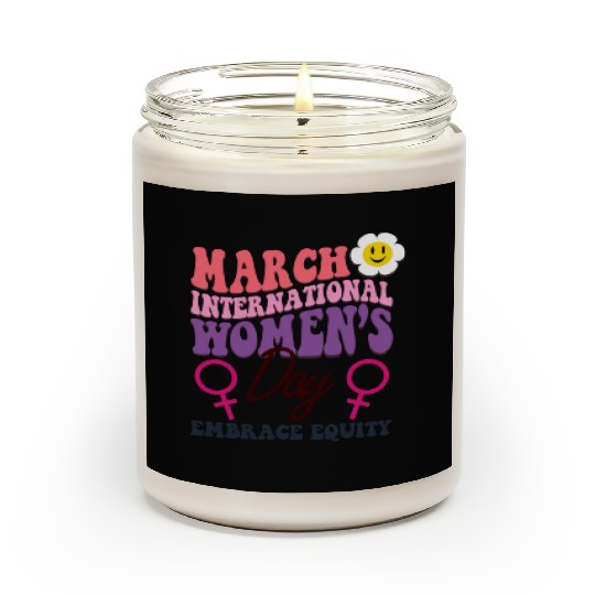 International Women's Day 2023 Theme Embrace Equit Scented Candles