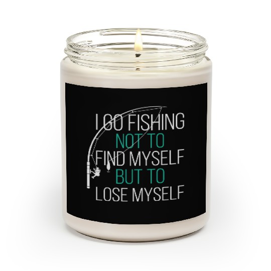 Fishing Lover Design Scented Candles