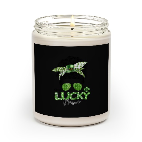 One Lucky Nana Matching Family St Patricks Day Scented Candles