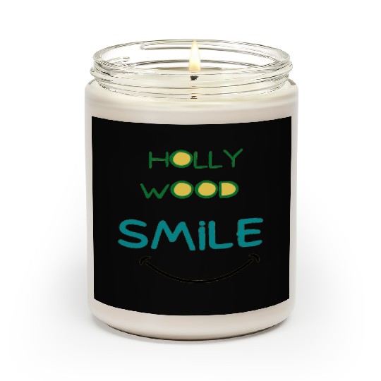 Hollywood smile Scented Candles