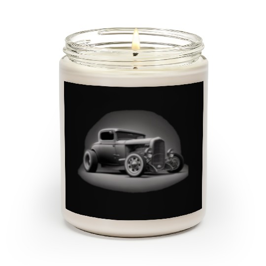Street Rod Aesthetic Style Vintage Car Hot Rod Scented Candles