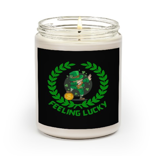 St Patricks day special feeling lucky Scented Candles