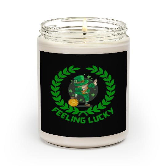 St Patricks day special feeling lucky Scented Candles