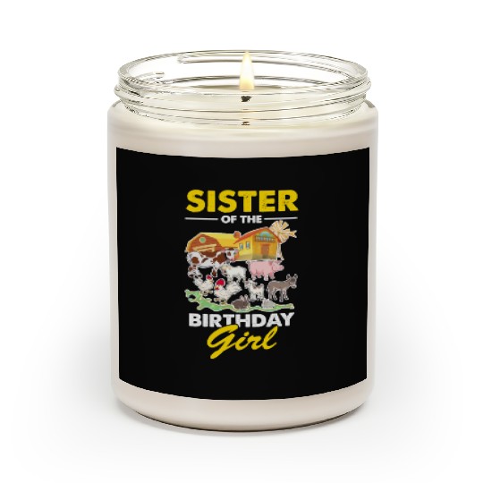 Sister From The Birthday Girl Girl Farm Many Scented Candles