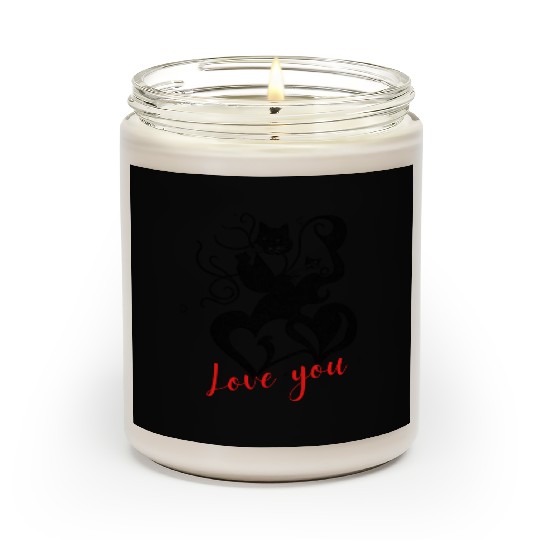 Happy Valentine Scented Candles