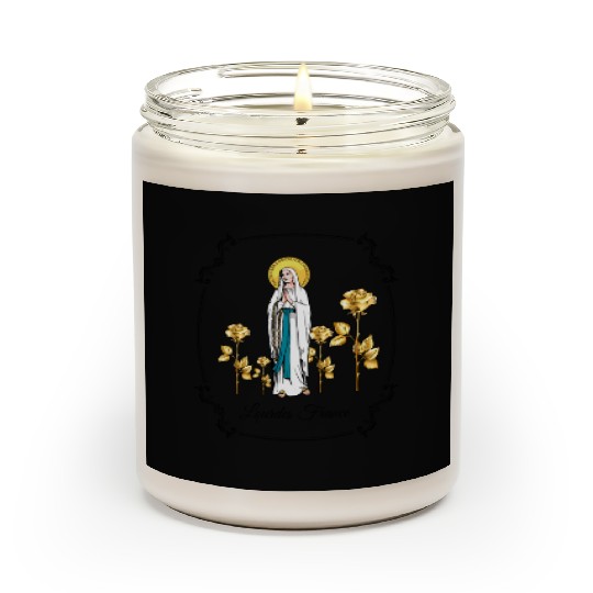 Our Lady of Lourdes Scented Candles