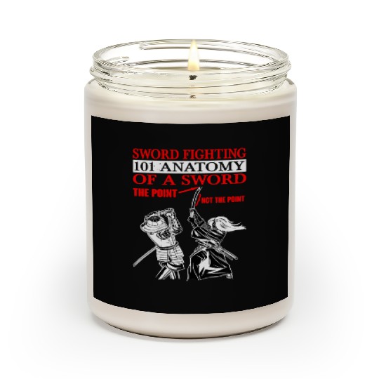 Sword Fighting 101 Anatomy Of A Sword 5 Scented Candles