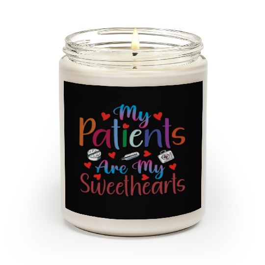 My Patients Are My Sweethearts Scented Candles