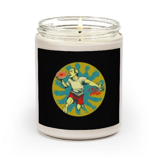 Ultimate Frisbee Retirement Appreciation Pop Art Scented Candles