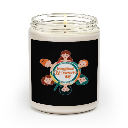 International Women's Day: Equality, Embrace Equit Scented Candles