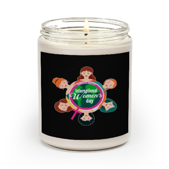 International Women's Day Theme 2023 Embrace Equit Scented Candles