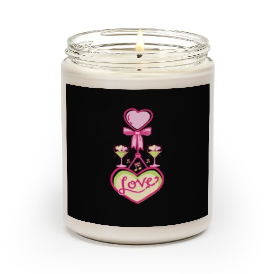 Love - Valentine's day Scented Candles