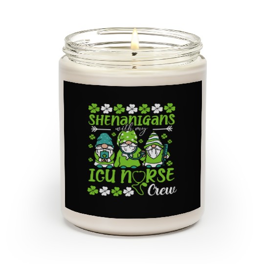 Shenanigans With My ICU Nurse Crew Saint Scented Candles