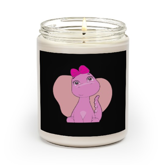 cute dinosaur Scented Candles
