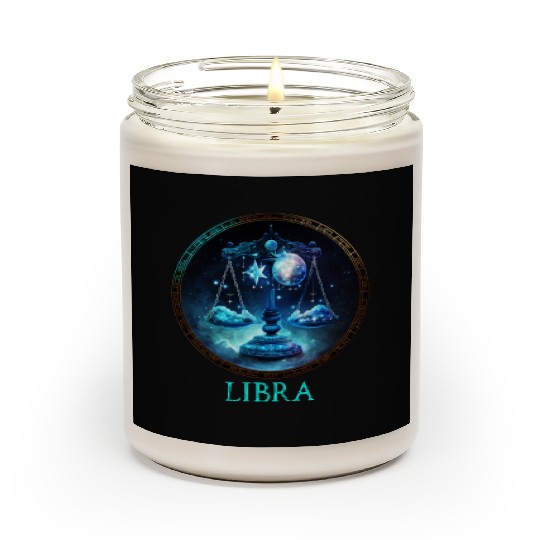 Embrace Your Libra Identity: Libra Pride Zodiac Scented Candles