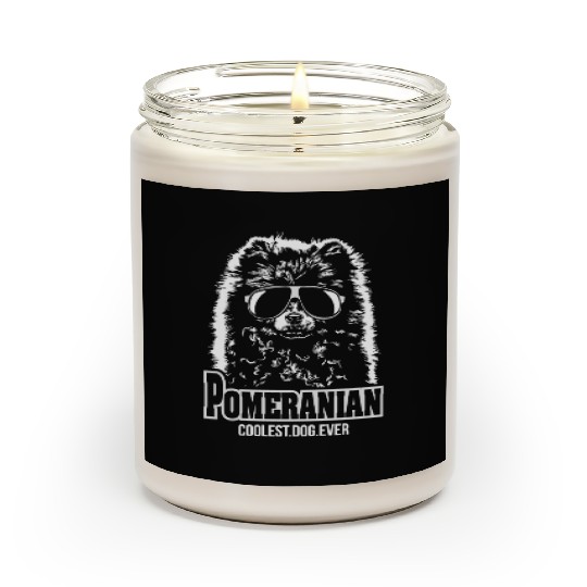 Pomeranian dog coolest dog ever dog mom Scented Candles