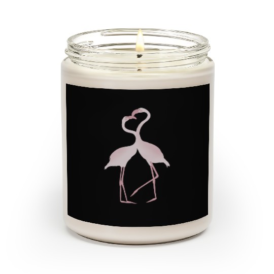 Flamingo lovers Scented Candles