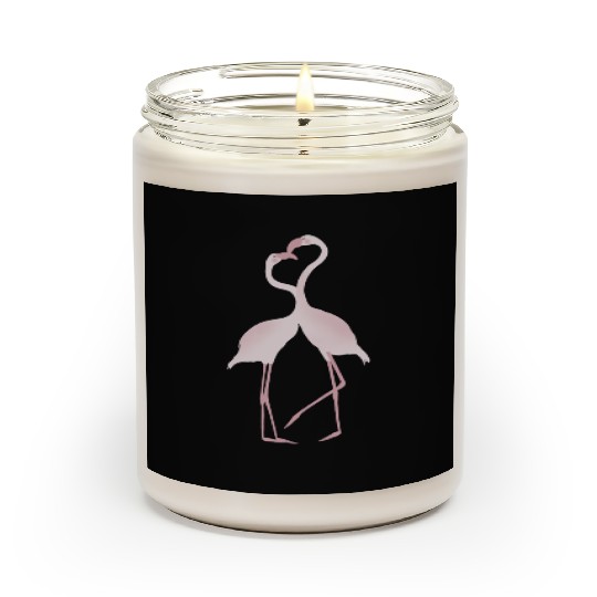 Flamingo lovers Scented Candles