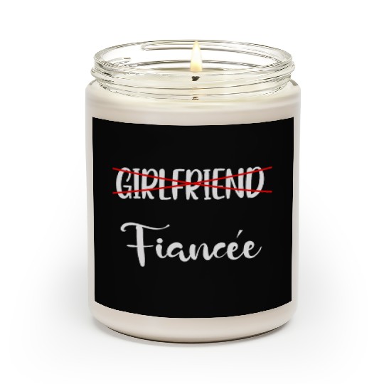 Girlfriend Fiancee Couple Engagement Engaged Scented Candles