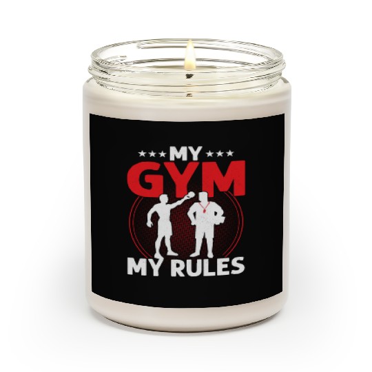 My Gym My Rules Physical Education School Scented Candles