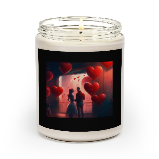 party to Valentines day Scented Candles