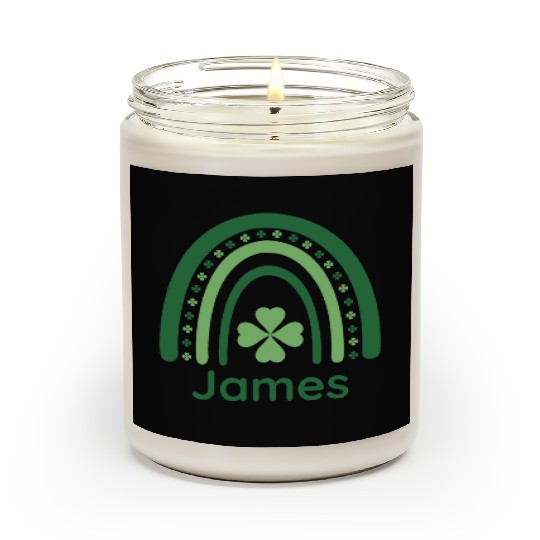 James Clover Charm Boho Rainbow Scented Candles