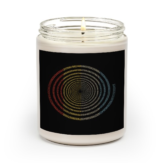 Pi Day Scented Candles