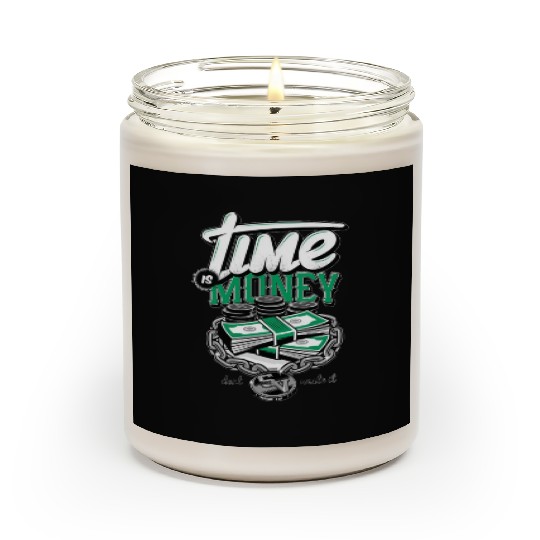 TIME IS MONEY CONSEQUENCE FLAVAZ ALBUM PROMO LOGO Scented Candles