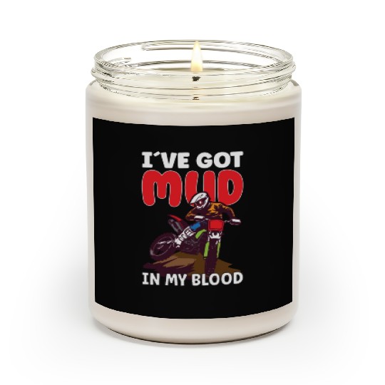 Dirt Bike Dirt Bike Riding Motocross Dirt Biking Scented Candles