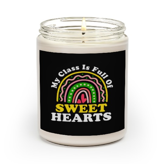 My Class Is Full Of Sweethearts Scented Candles
