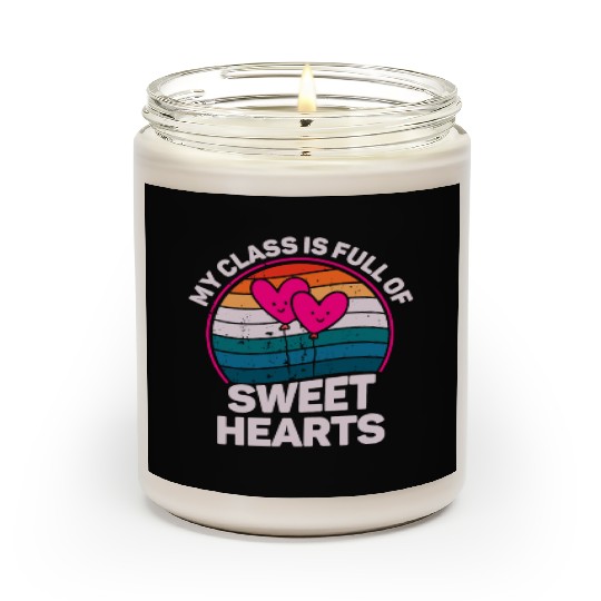 My Class Is Full Of Sweethearts Scented Candles