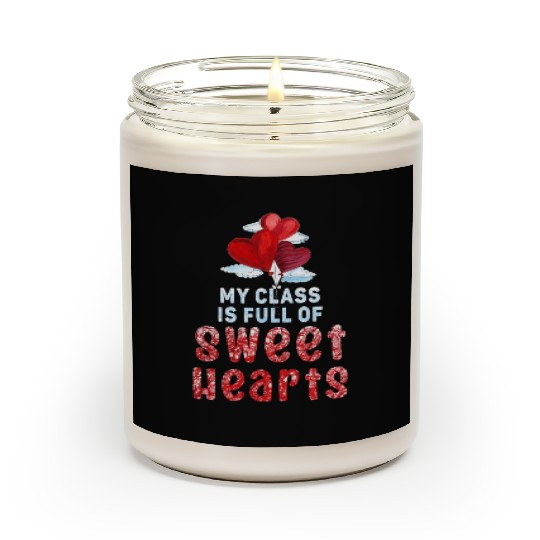 My Class Is Full Of Sweethearts Scented Candles