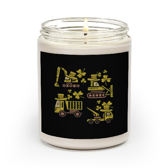Kids Irish Construction Truck Crane Toddler Boys S Scented Candles