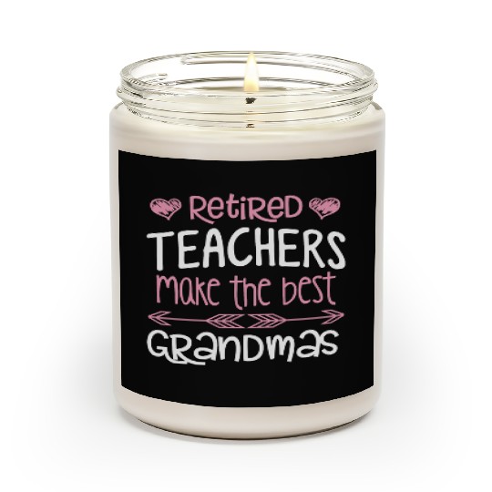 Womens Teacher Retirement Best Scented Candles