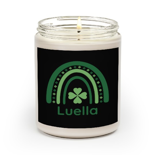 Luella Clover Charm Boho Rainbow Scented Candles