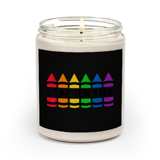 Teacher Life Crayon CRAY Teacher Scented Candles
