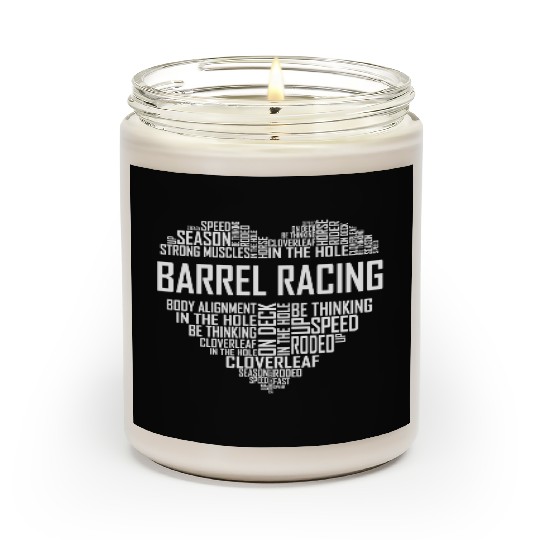 Barrel Racing - Heart Scented Candles